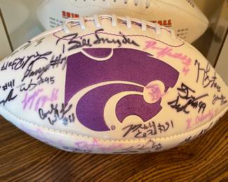 Autographed by Coach Bill Snyder