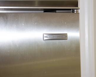 SUB-ZERO refrigerator freezer unit, model no. BI-48S/S/PH, serial no. F4153985