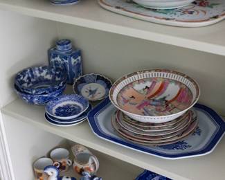Vintage Chinese and European porcelain