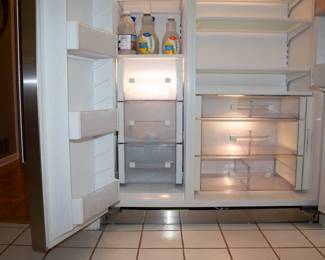 SUB-ZERO refrigerator freezer unit, model no. BI-48S/S/PH, serial no. F4153985