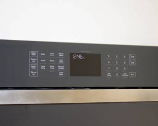 GE 30 Inch Built-In Double Wall Oven Model No. JTD3000SN3SS with Scan-to-Cook Technology, Glass Touch Controls, Heavy-Duty Oven Racks, WiFi Connect, Self-Clean with Steam Clean Option, 10-Pass Bake Element, Sabbath Mode, and UL Certification: Stainless Steel