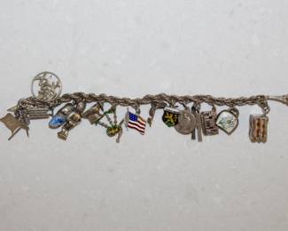 Vintage charm bracelet