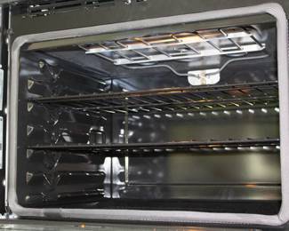 GE 30 Inch Built-In Double Wall Oven Model No. JTD3000SN3SS with Scan-to-Cook Technology, Glass Touch Controls, Heavy-Duty Oven Racks, WiFi Connect, Self-Clean with Steam Clean Option, 10-Pass Bake Element, Sabbath Mode, and UL Certification: Stainless Steel