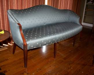 Another view of vintage sofa
