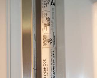 SUB-ZERO refrigerator freezer unit, model no. BI-48S/S/PH, serial no. F4153985