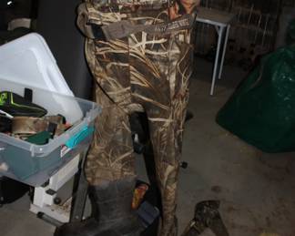 Camo waders 