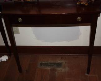 Mid century Empire Console Entry/sofa table 