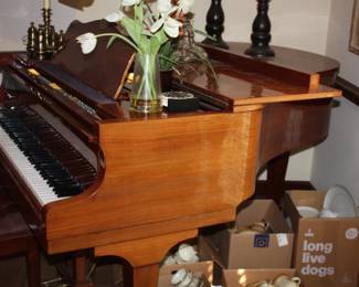 Beautiful Stegler Baby Grand piano  NOTE: Family gave this item away