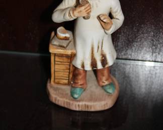 Vintage rare Brinns hand painted porcelain dentist