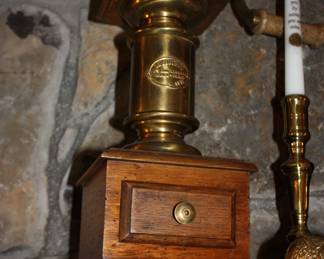 Unique tall coffee mill