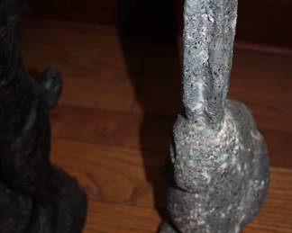 Small concrete rabbit