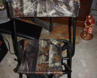 Camo folding chair