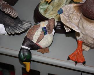 Cast small mallard duck