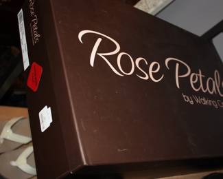 Rose Petals boots NIB never worn