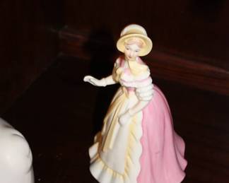 Porcelain lady figurine