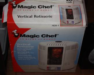NIB Magic Chef vertical rotisserie 