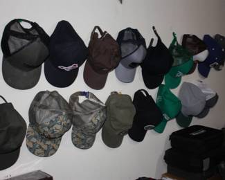 Collection of caps 