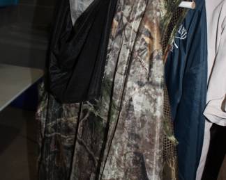 Camo light weight hoodie/wind breaker