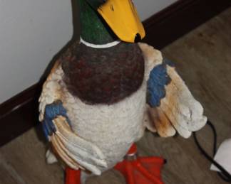 Mallard toilet paper holder