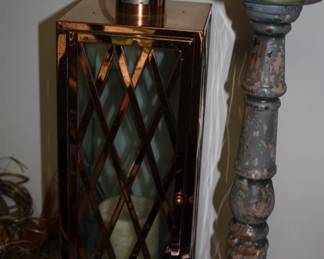 Copper lantern