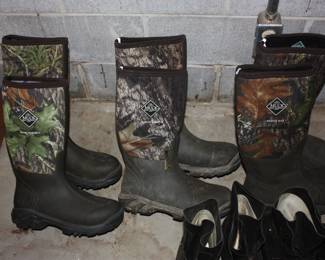 3 pair camo wading  boots / Woody sport/Woody sport cool/Woody max