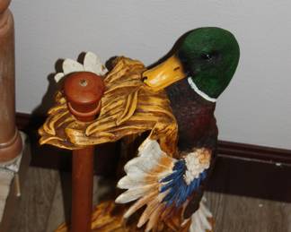 Mallard paper towel holder