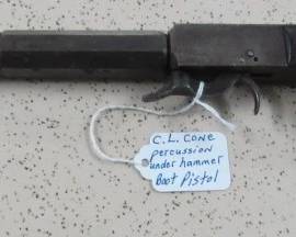 C.L. Cone Percussion Under Hammer Boot Pistol