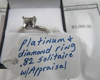 Platinum & Diamond Ring