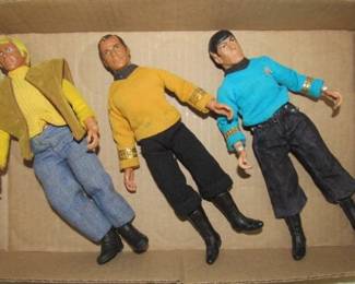 1970's Star Trek Action Figures & Hutch from Starsky & Hutch