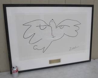 Pablo Picasso Lithograph - Yuri Gagarin