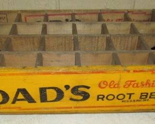 1950 Dad's Root Beer Crate