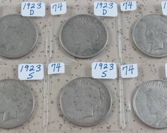 Peace Silver Dollars