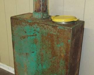 Service Station 30 Gallon Oil Dispenser