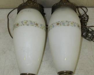 1970's Hanging Lamps