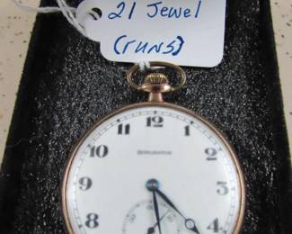 Burlington 21 Jewel Pocket Watch