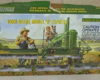 John Deere Electric Train Set