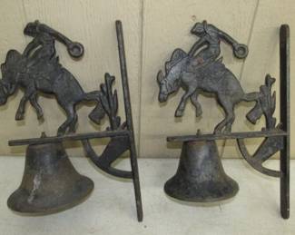 Cast Iron Bronco Bells
