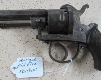 Antique Pinfire Revolver