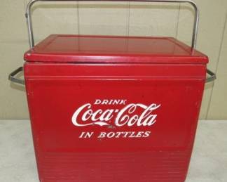 1950's Drink Coca Cola Cooler - Hard to Find Style