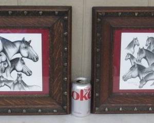 Oak Frame Horse Pictures