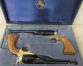 Pair of Colt Civil War Centennial Model Replica Pistols in Original Colt Case