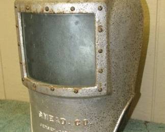 1930's Cast Iron Shallow Water Diving Helmet made by Snead & Co.