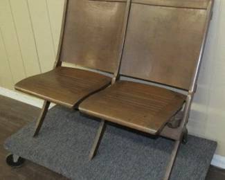 Folding Wooden Seats