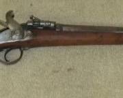 Early French Rolling Block Percussion 10 Gauge Trade Musket