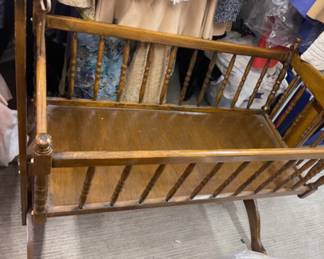 Baby Rocker Cradle /free mattress $75.
