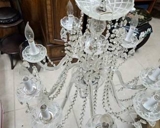 Vintage Crystal Chandelier
