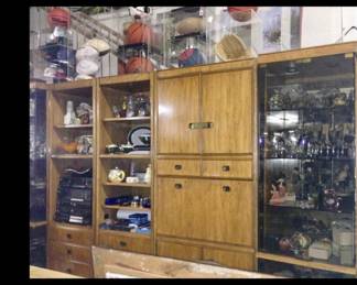 Drexel large display cabinets will split up