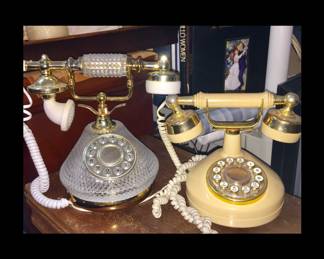 2 Vintage phones