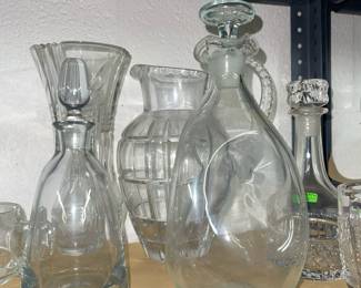 Vintage decanter & decanters