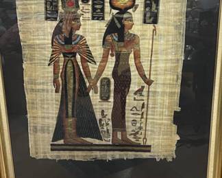 Huge Egyptian original art